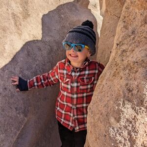 Tommy Bahama Flannel Shacket - Shearling Fleece Lined - Like New